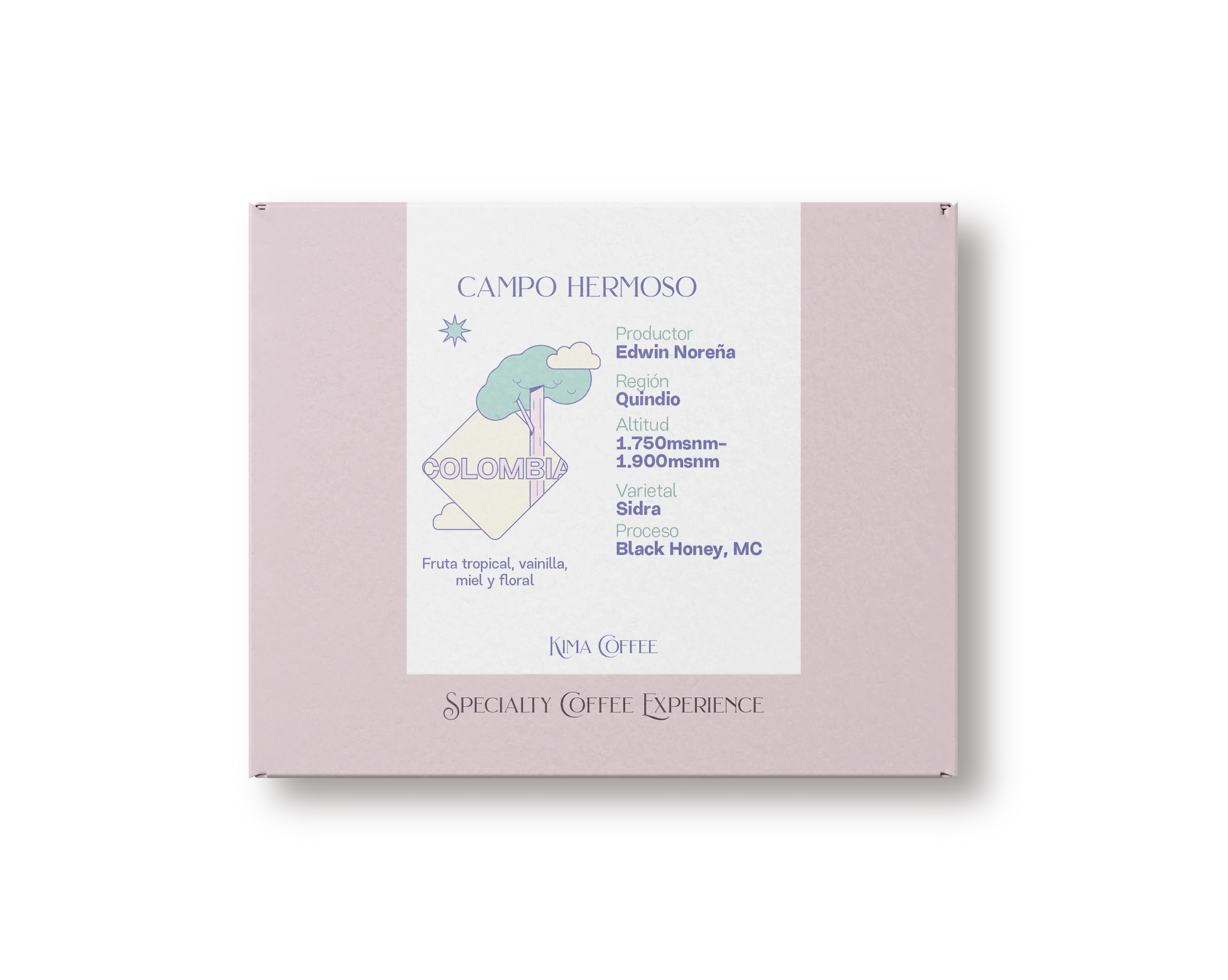 Campo Hermoso. Sidra. Café de Colombia