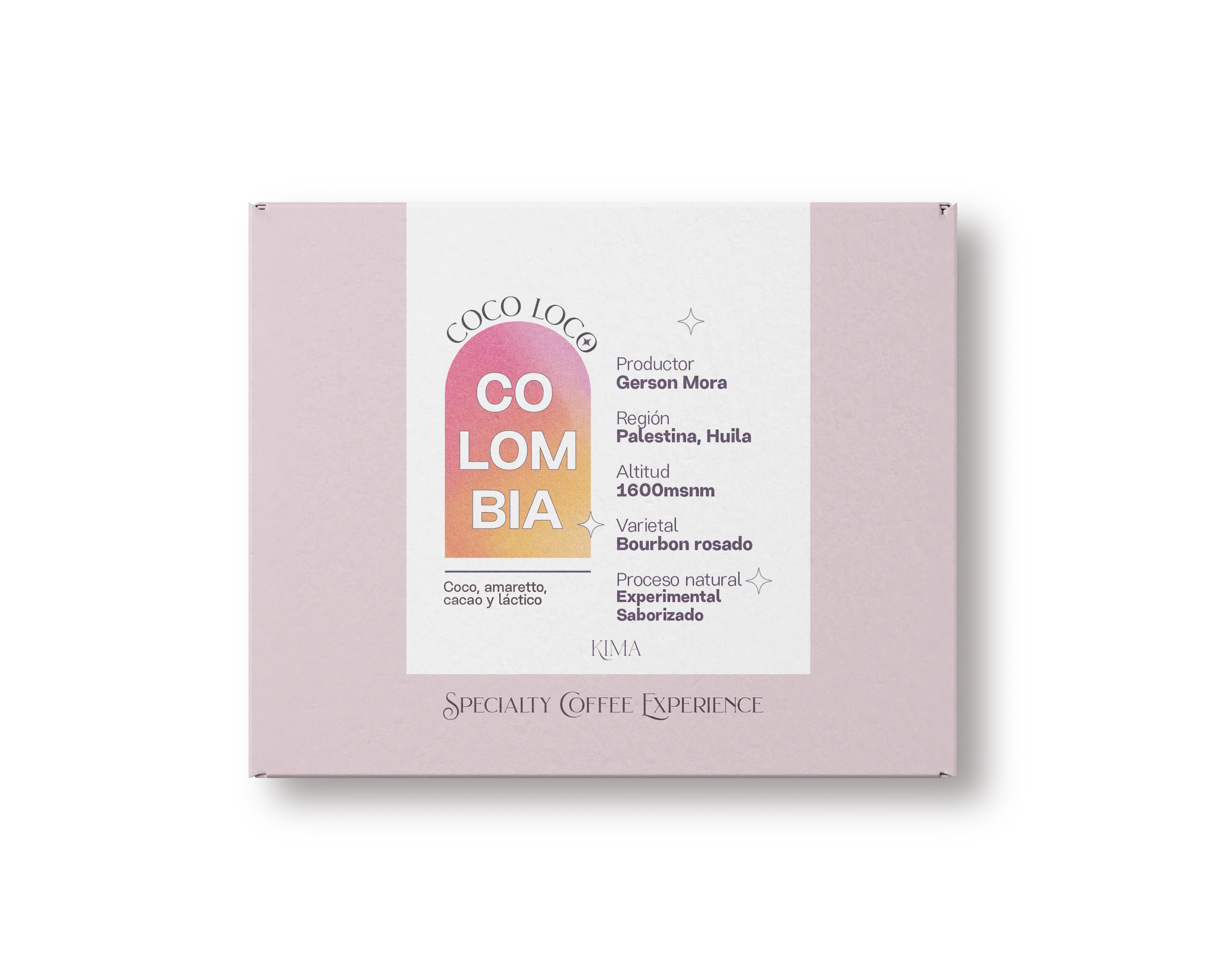 Coco Loco . Café de Colombia.
