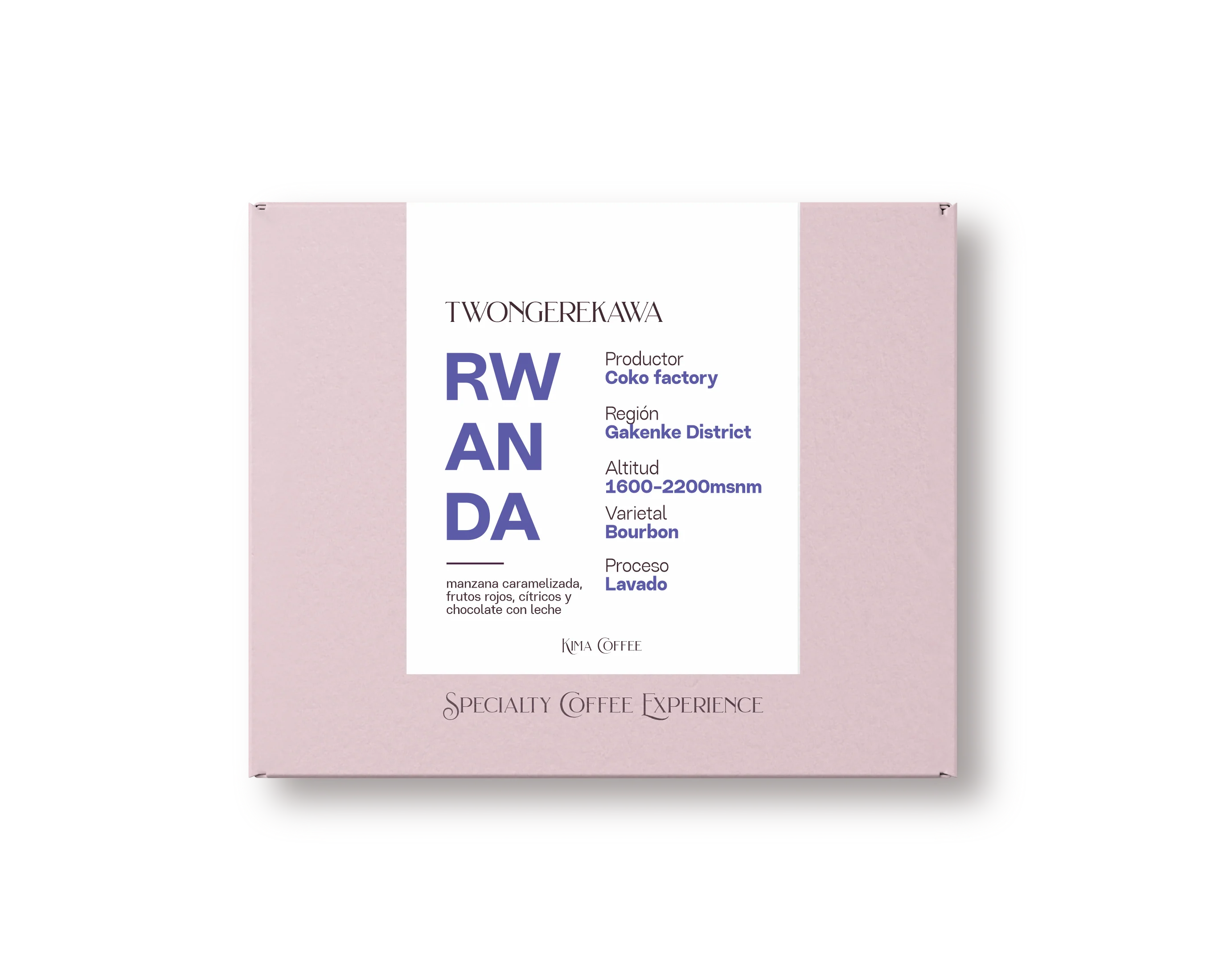 Twongerekawa . Café de Ruanda